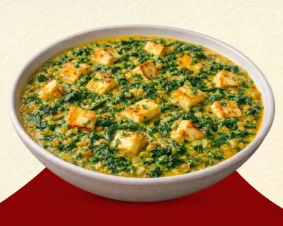 Dall Palak Paneer