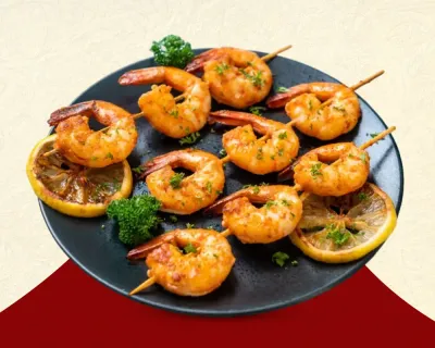 Gambas Tandoori (4pcs)