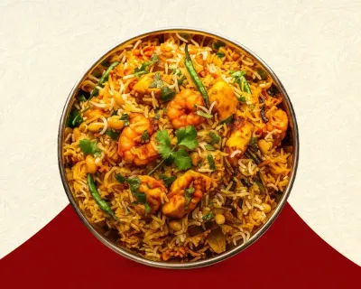 Shrimps Biryani